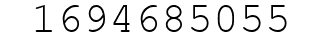Number 1694685055.