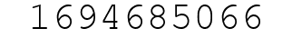 Number 1694685066.