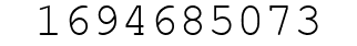 Number 1694685073.