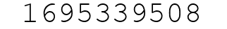Number 1695339508.
