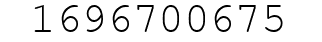 Number 1696700675.