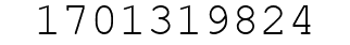 Number 1701319824.