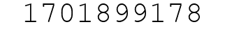 Number 1701899178.