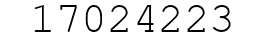 Number 17024223.