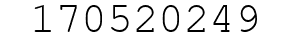 Number 170520249.