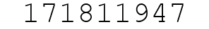 Number 171811947.