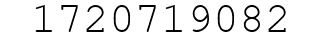 Number 1720719082.