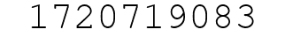 Number 1720719083.