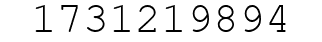 Number 1731219894.