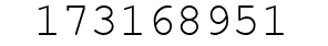 Number 173168951.