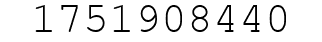 Number 1751908440.