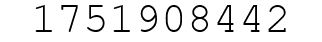 Number 1751908442.