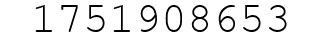 Number 1751908653.