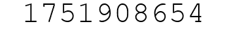 Number 1751908654.