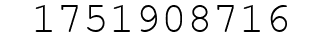 Number 1751908716.