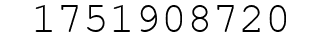 Number 1751908720.