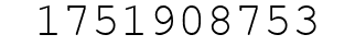 Number 1751908753.