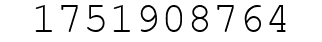 Number 1751908764.