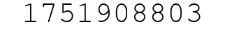 Number 1751908803.