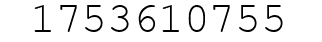 Number 1753610755.