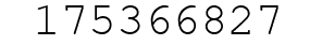 Number 175366827.