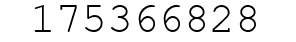 Number 175366828.
