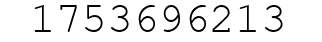 Number 1753696213.