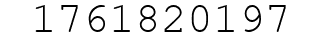 Number 1761820197.