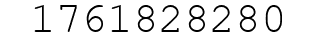 Number 1761828280.