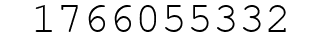 Number 1766055332.