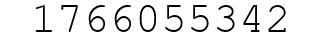 Number 1766055342.