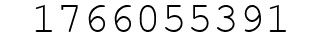 Number 1766055391.