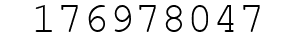 Number 176978047.
