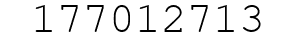 Number 177012713.