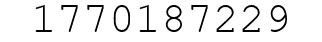 Number 1770187229.