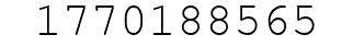 Number 1770188565.