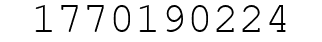 Number 1770190224.