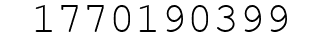 Number 1770190399.