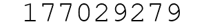 Number 177029279.