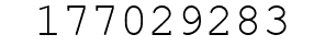Number 177029283.