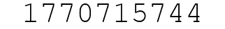Number 1770715744.