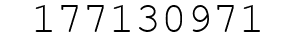 Number 177130971.