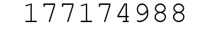 Number 177174988.