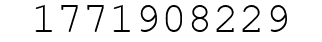 Number 1771908229.