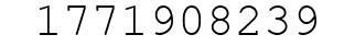 Number 1771908239.