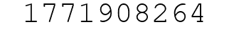Number 1771908264.