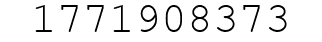 Number 1771908373.