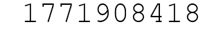 Number 1771908418.