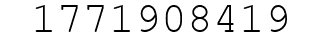 Number 1771908419.