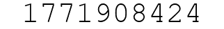 Number 1771908424.